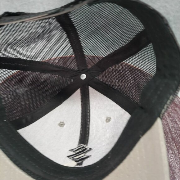 Suzuki Trucker One Size  Hat Mesh Black Grey Cap Embroidered Adjustable - Picture 10 of 10